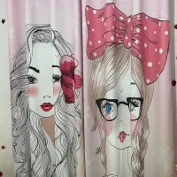 پرده کتان|پرده، رانر، رومیزی|رشت, یخسازی|دیوار