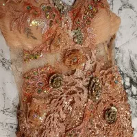 پیراهن مجلسی شیک کار شده