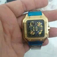 ساعت پشت رو ششیشه