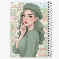 دفتر فنری سیمی پینترستی دخترونه
