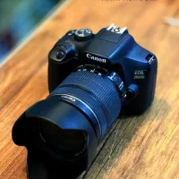 دوربین Canon 2000D ب همراه لنز 18-55 و 18-135