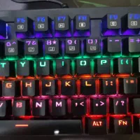 کیبورد مکانیکی T-Dagger 302 (سوییچ آبی - در حد نو)