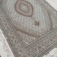 ۱۱ متن گل ابریشمی کرم قهوه‌ای نونو|فرش|میاندوآب, |دیوار