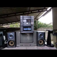 یکدستگاه تلویزیون رنگی 14وپخش سونی وبلندگو وپایه|تلویزیون و پروژکتور|آمل, |دیوار