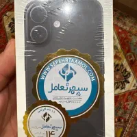 آیفون ۱۶نرمال ۱۲۸ گیگ مشکی نات اکتیو ریجیستر شده