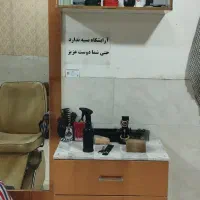 دکور آرایشگاه|آرایشگاه و سالن‌های زیبایی|آزادشهر, |دیوار