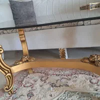 جلومبلی طلایی باشیشه ضخیم