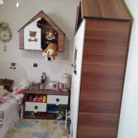 سرویس کامل چوب بچگانه|تخت و سرویس خواب|تهران, کیانشهر|دیوار