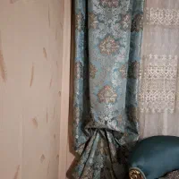 پرده و میز سالن پذیرایی|پرده، رانر، رومیزی|تهران, سازمان برنامه جنوبی|دیوار