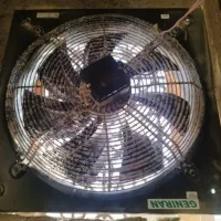 هواکش 60 در 60 و بخاری گازوئیل