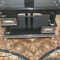 مبل و سه عدد جلو مبلی و میز تلوزیون|مبلمان خانگی و میز عسلی|مشگین شهر, |دیوار