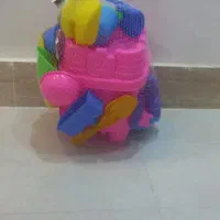 وسایل شن بازی و ۴تاماشین راه سازی|اسباببازی|رشت, معلولین|دیوار