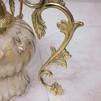 لوستر آشپزخانه اتاق خواب و راهرو برنجی تک لامپ|لوستر و چراغ آویز|تهران, خاک سفید|دیوار