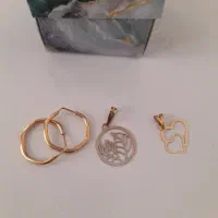 طلای پلاک و گوشواره