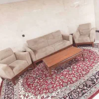 سرویس مبلمان راحتی پنج نفره|مبلمان خانگی و میز عسلی|مشهد, ثامن|دیوار