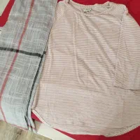 شال کنفی و بلوز