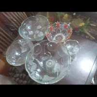 شیرینی خوری و جا میوه ای|ظروف سرو و پذیرایی|مسجد سلیمان, |دیوار