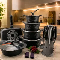 قابلمه چدن الجی لندگرین اصلی(تعویض ظروف کهنه بانو)