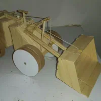 ماکت لودر چوبی