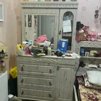 تخت دونفره دراور کاملا سالم و تشک|تخت و سرویس خواب|مشهد, امامیه (شهرک غرب)|دیوار