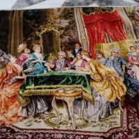 تابلو فرش دست بافت طرح پاسور باز