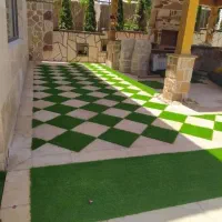 چمن مصنوعی و فنس چمنی گریتوال آکاردئون قلوه سنگ