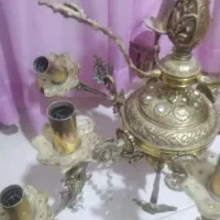 فروش لوستر برنز 6 شاخه