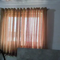 پرده حریر ضخیم نو