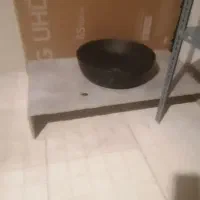 فروش قاب سنگ سرامیک همراه با روشویی گرد|مصالح و تجهیزات ساختمان|شیراز, ابیوردی|دیوار