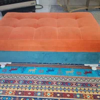 یک دست مبل راحتی ۹ نفره همراه کنسول ال|مبلمان خانگی و میز عسلی|بابلسر, |دیوار