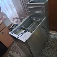 سرخ کن صنعتی برقی و گازی دو مخزن