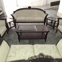 مبل راحتی ۷ نفره با میز ناهارخوری خوری ۸ نفره|مبلمان خانگی و میز عسلی|تهران, اختیاریه|دیوار