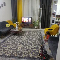 فرش 12متری و9متری کرم جفت