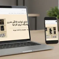 طراحی سایت  + سئوی تخصصی (افزایش بازدید و فروش)