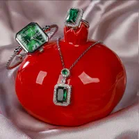 ست دخترانه ساعت و گردنبند و انگشتر مدل 3737