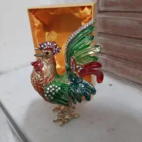 خروس و اسب برنز