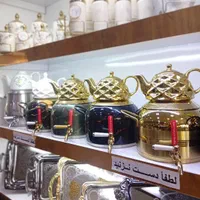سماور روگازی‌ RSKA طرح سنگ استیل کف چدن با ارسال