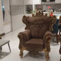 مبلمان ۸نفره سلطنتی نو|مبلمان خانگی و میز عسلی|تنکابن, |دیوار