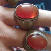 انگشتر قدیمی عقیق اصل یمن