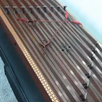 سنتورعبدالرضا‌مدنی.|سازهای سنتی|محمدیه-قزوین, |دیوار