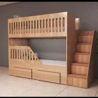 تخت دوطبقه پرطرفدار مدل کایلی/اقساط ۲۴ ماهه