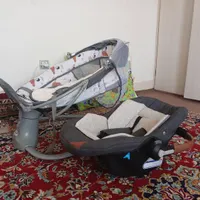 گهواره برقی و کریر نوزاد|اسباب و اثاث بچه|بروجرد, |دیوار