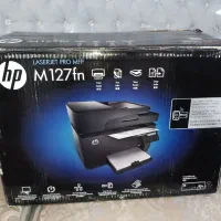 پرینتر چند کاره اچ پی لیزری مشکی آکبند HP M127fn|پرینتر، اسکنر، کپی، فکس|تهران, نظام‌آباد|دیوار