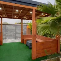 اجاره باغ جاده صدرا شیراز|اجارهٔ کوتاه‌مدت ویلا و باغ|شیراز, باغشهر قصر سبز|دیوار