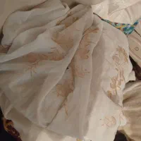 ۱۴ متر پرده حریر|پرده، رانر، رومیزی|زابل, |دیوار