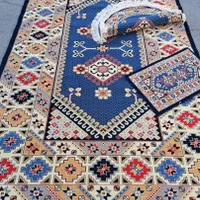گلیم ستاره کویریزد طرح اصیل کیفیت بالا|گلیم، جاجیم، گبه|تهران, سبلان (لشگر)|دیوار