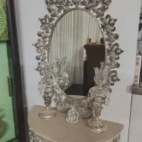 کنسول آینه و شمعدان