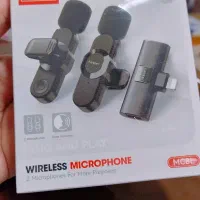 میگروفون یقه ای بیسیم 2تایی مدل earldom MC8L