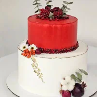 کیک خانگی خوش طعم و تازه