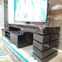 میز تلوزیون دو تکه با قابلیت تغییر سایز|میز تلویزیون|شیراز, گود خزینه|دیوار